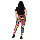 I'm's Stop Judging Crossover Leggings with pockets