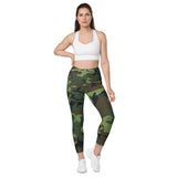I'm's The Pink in This Camo World Leggings with pockets