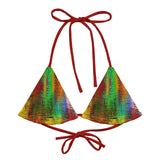 I'm's Free 2 B Me Recycled String Bikini Top