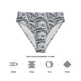 I'm's Sooo Money Recycled High-Waisted Bikini Bottom