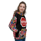 I'm's Stop Judging Hoodie in Black