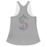 I'm's Color of Money Women's Racerback Tank