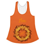 I'm's Sooo Hot Women's Racerback Tank