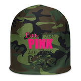 I'm's The Pink in This Camo World Beanie