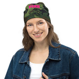 I'm's The Pink in This Camo World Beanie