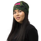 I'm's The Pink in This Camo World Beanie