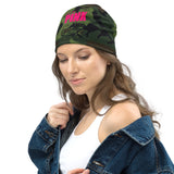 I'm's The Pink in This Camo World Beanie