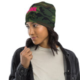 I'm's The Pink in This Camo World Beanie