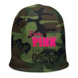 I'm's The Pink in This Camo World Beanie