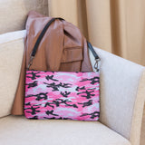 I'm's The Pink in This Camo World Crossbody bag