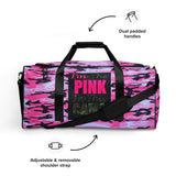 I'm's The Pink in This Camo World Duffle bag