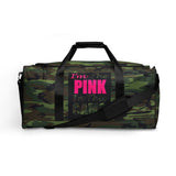 I'm's The Pink in This Camo World Duffle bag