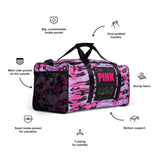 I'm's The Pink in This Camo World Duffle bag