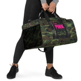 I'm's The Pink in This Camo World Duffle bag