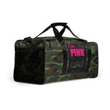 I'm's The Pink in This Camo World Duffle bag