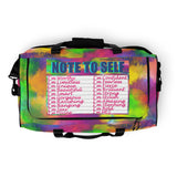 I'm's Note To Self Duffle bag