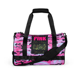 I'm's The Pink in This Camo World Gym Bag