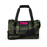 I'm's The Pink in This Camo World Gym Bag