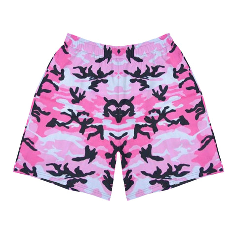 I'm's The Pink in This Camo World  Recycled Athletic Shorts