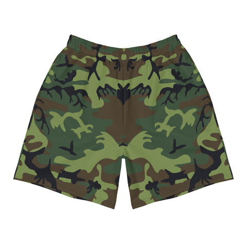 I'm's The Pink in This Camo World Recycled Athletic Shorts