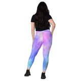 I'm's Unique Crossover Leggings with pockets