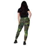 I'm's The Pink in This Camo World Crossover Leggings with pockets