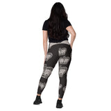 I'm's Curvy Queen Crossover Leggings with pockets