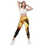 I'm's Hot Crossover Leggings with pockets