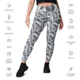 I'm's Sooo Money Crossover Leggings with pockets