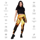 I'm's Hot Crossover Leggings with pockets