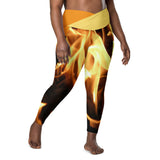 I'm's Hot Crossover Leggings with pockets