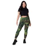 I'm's The Pink in This Camo World Crossover Leggings with pockets