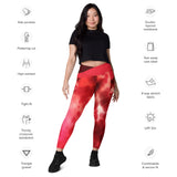 I'm's Bloody Perfect Crossover Leggings with pockets