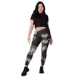 I'm's Curvy Queen Crossover Leggings with pockets