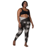 I'm's Curvy Queen Crossover Leggings with pockets