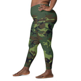 I'm's The Pink in This Camo World Crossover Leggings with pockets