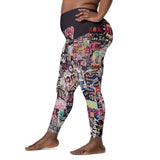 I'm's A Rebel Crossover Leggings with pockets