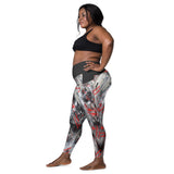 I'm's Embrace Yourself Crossover Leggings with pockets