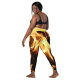 I'm's Hot Crossover Leggings with pockets