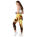 I'm's Hot Crossover Leggings with pockets