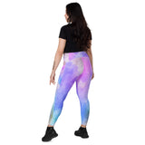 I'm's Unique Crossover Leggings with pockets