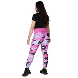 I'm's The Pink in This Camo World Crossover Leggings with pockets