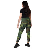 I'm's The Pink in This Camo World Crossover Leggings with pockets