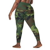 I'm's The Pink in This Camo World Crossover Leggings with pockets