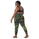 I'm's The Pink in This Camo World Crossover Leggings with pockets