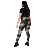 I'm's Curvy Queen Crossover Leggings with pockets