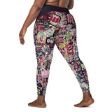 I'm's A Rebel Crossover Leggings with pockets