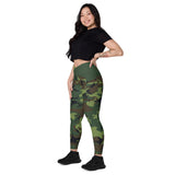 I'm's The Pink in This Camo World Crossover Leggings with pockets