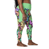 I'm's Color Of Money Crossover Leggings with pockets