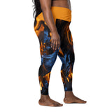 I'm's On Fire Crossover Leggings with pockets